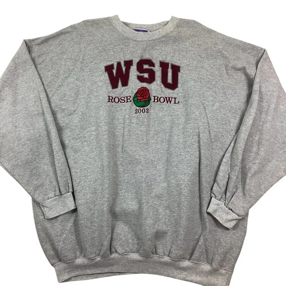 Vintage Washington State Cougars 2003 Rose Bowl Crewneck